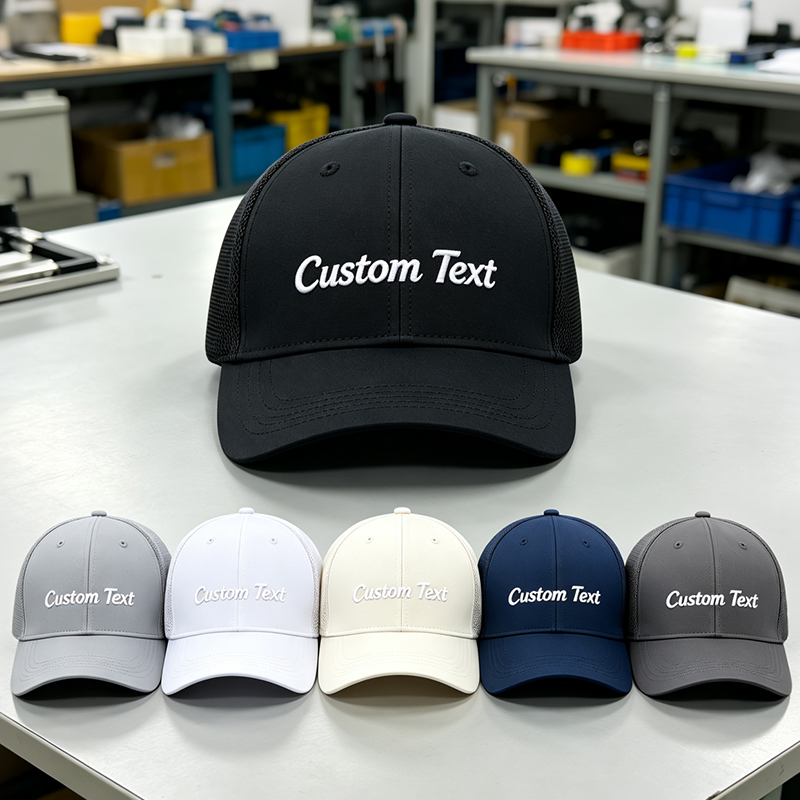 Trucker Cap Mesh - Custom Embroidered Trucker Hat Mesh Breathable