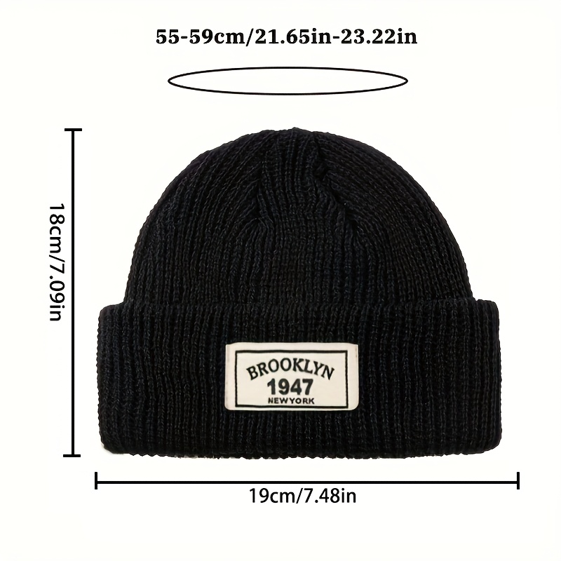 Unisex Brooklyn 1947 New York  - Beanie Cuffed Knit review and price