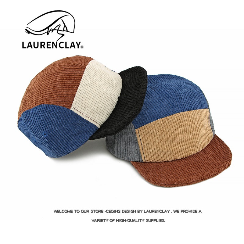 Men Vintage Short Brim Corduro - Corduroy Cap 5 Panel review and price