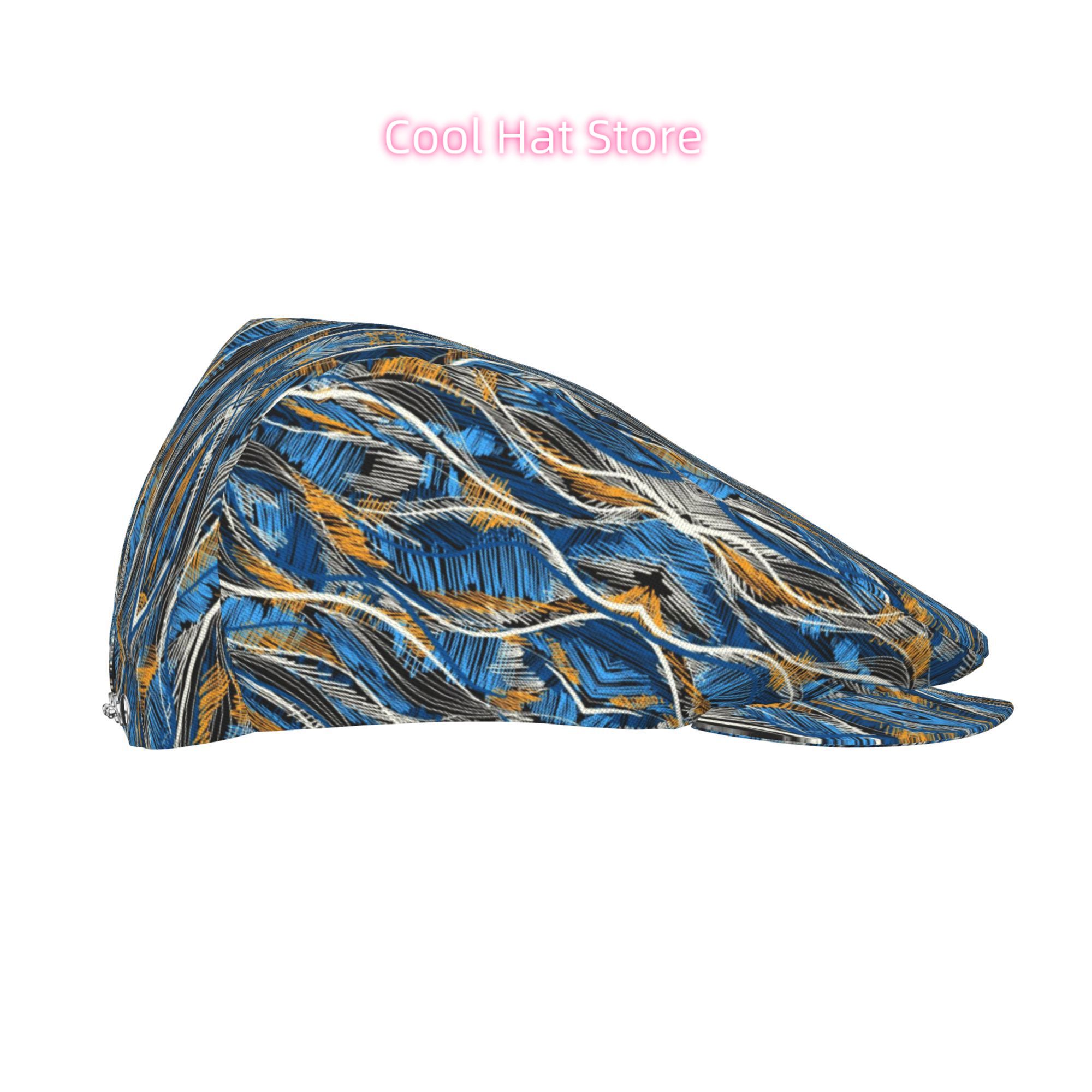 Brushstroke Flame Waves Men an - Newsboy Cap Ivy review and price