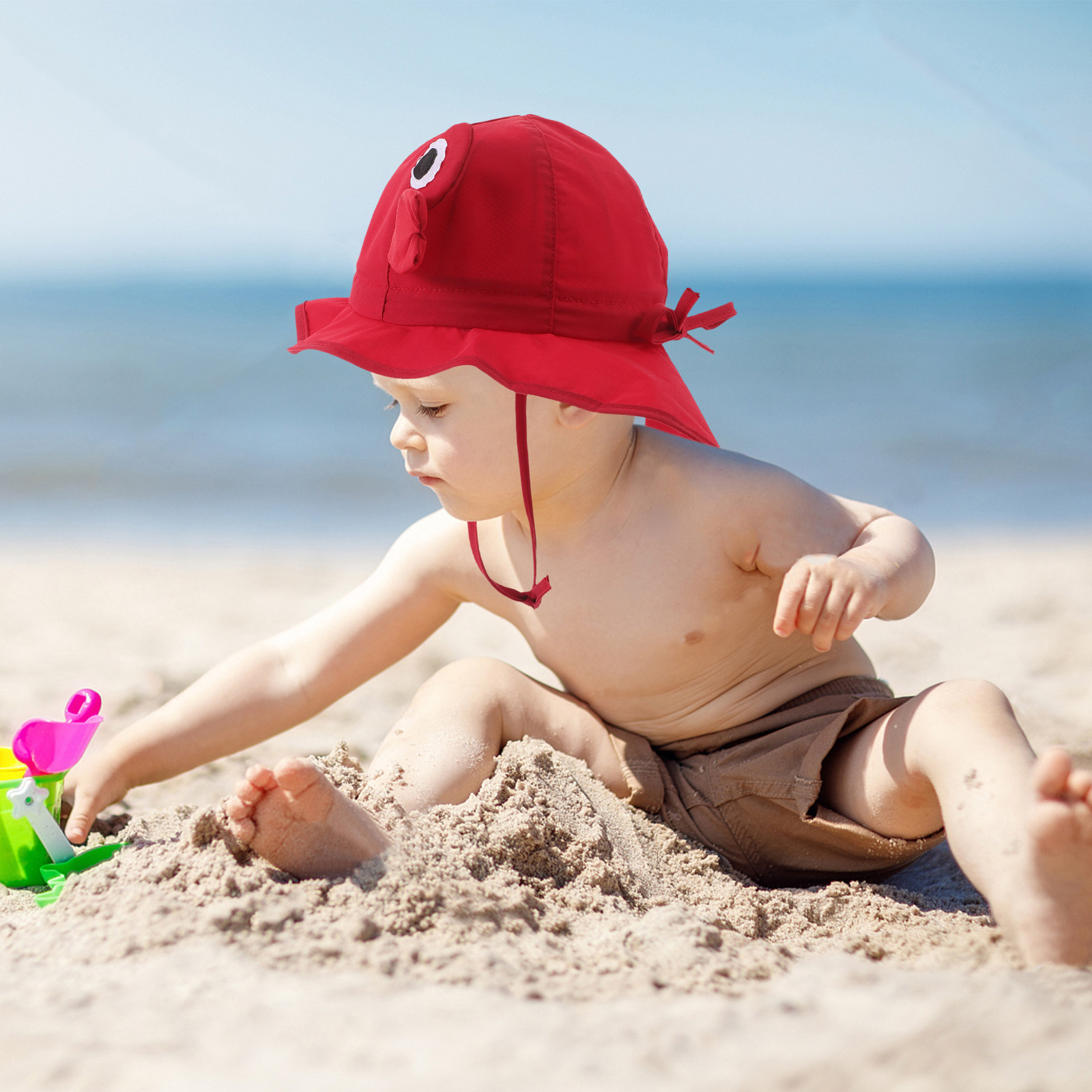 Kids Wide Brim Sun Hat Neck Fl - Sun Hat Wide Brim review and price
