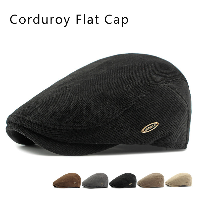Corduroy Flat Cap for Men Wome - Newsboy Cap Ivy review and price